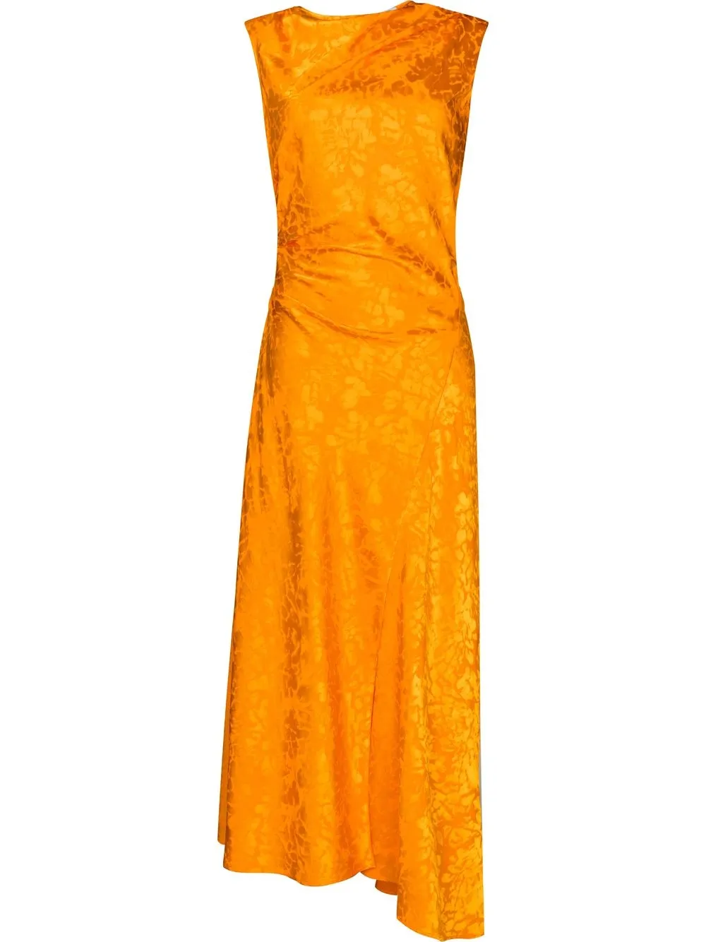 

Christopher John Rogers vestido midi en jacquard - Amarillo