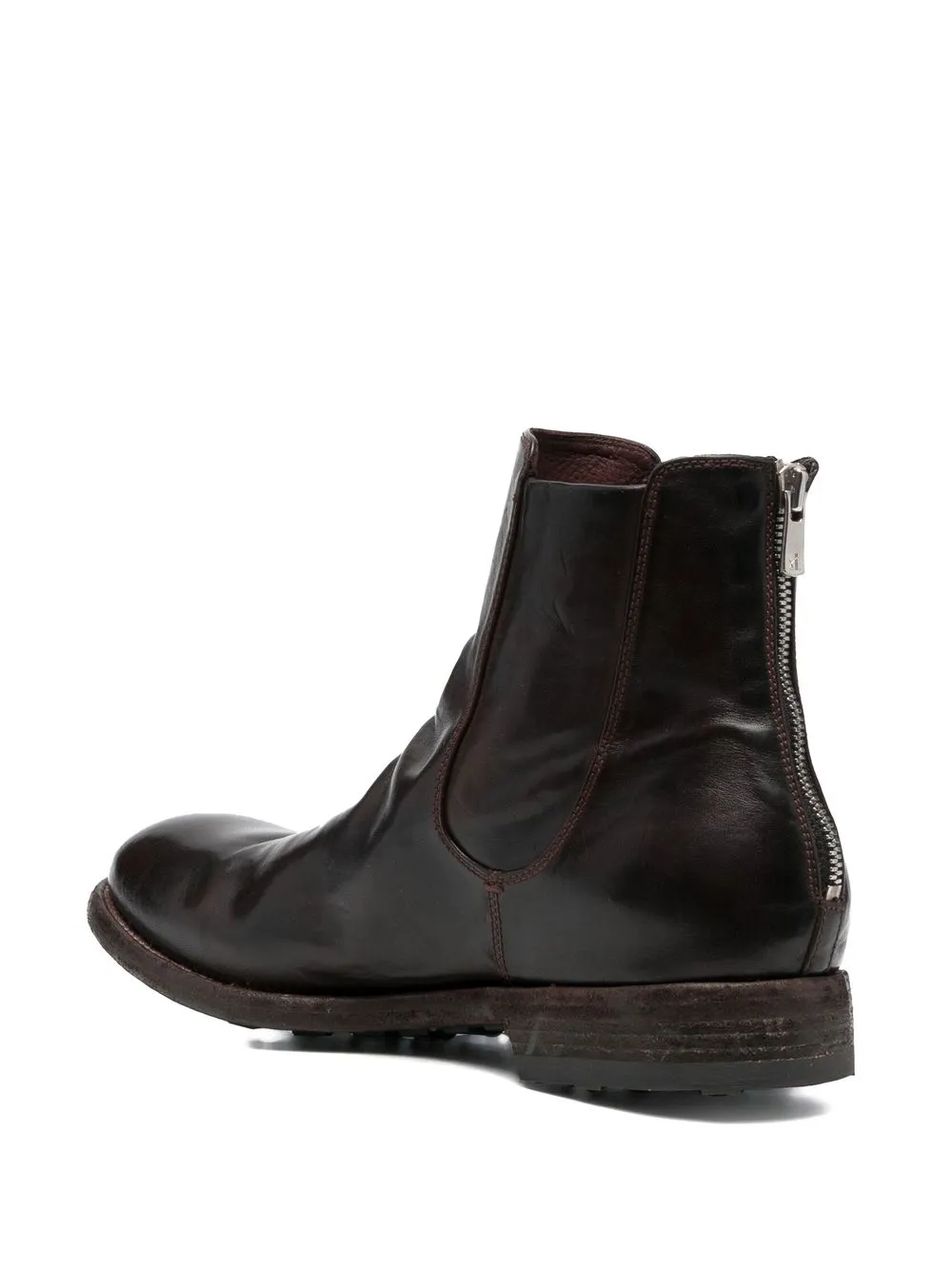 Shop Officine Creative Arbus 021 Leather Boots In Brown