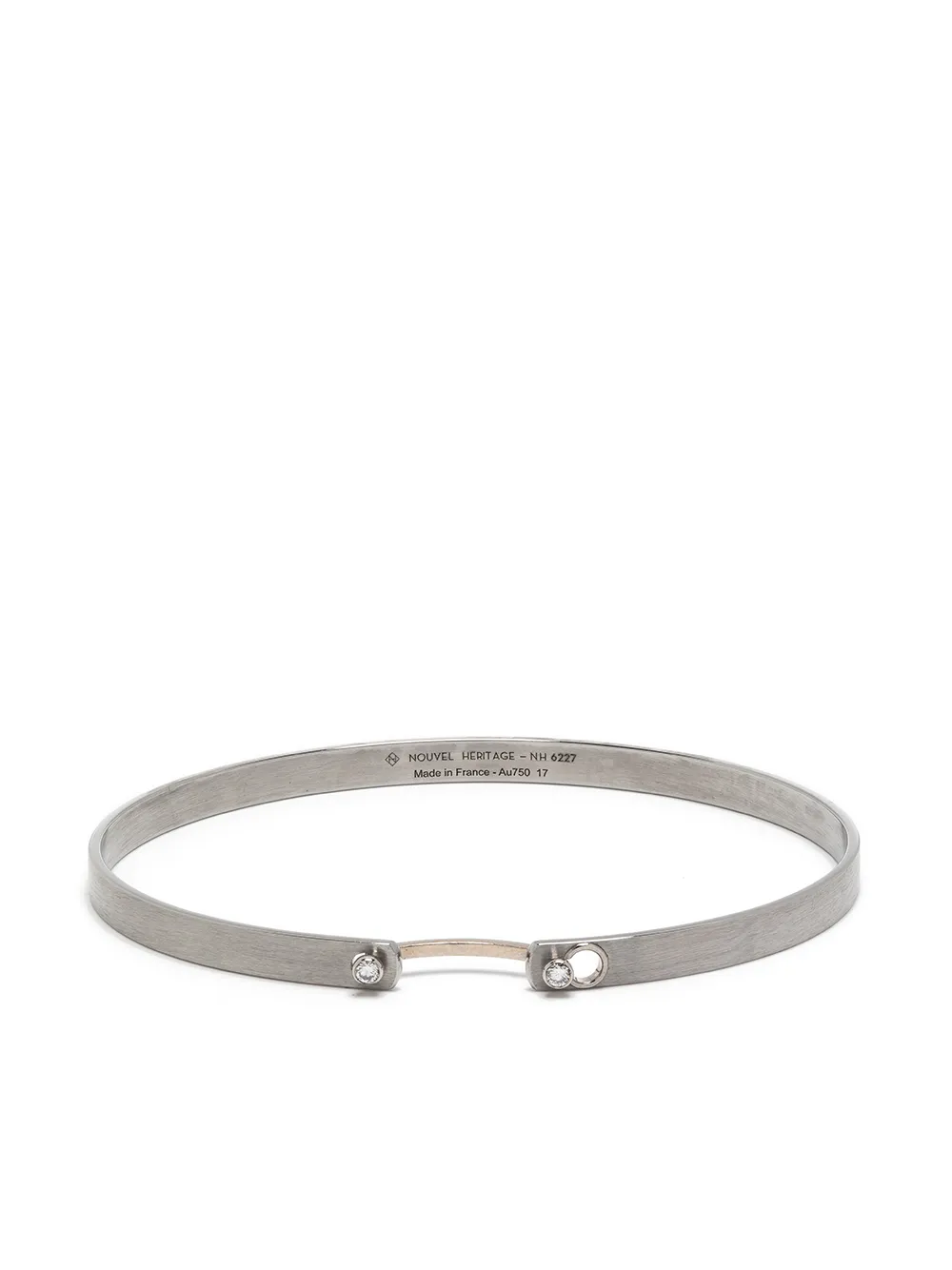 

Nouvel Heritage brazalete Hers Mood en titanio - Plateado