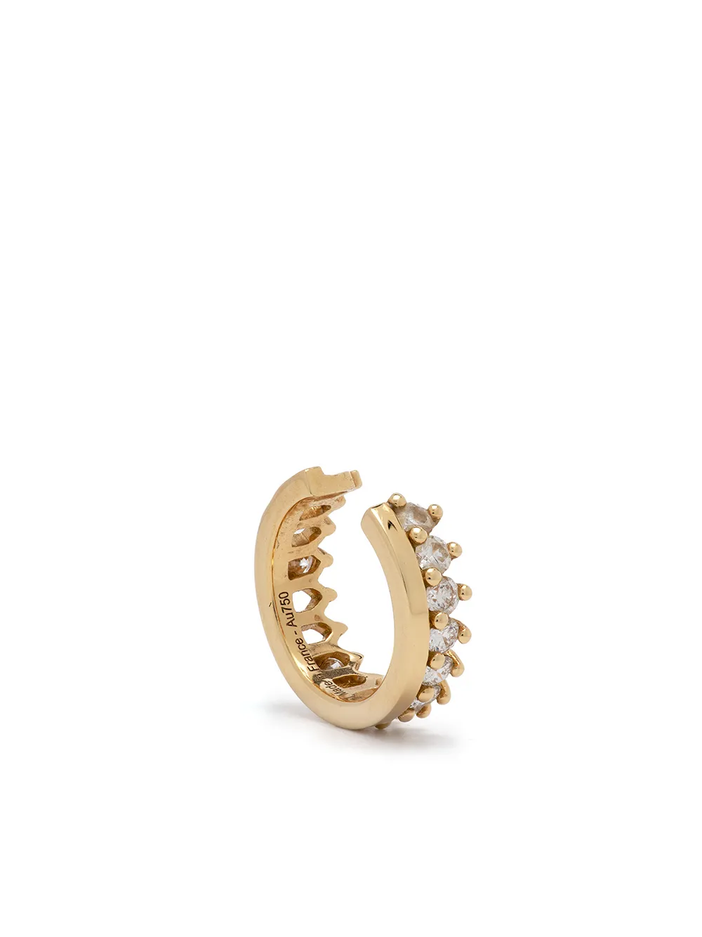

Nouvel Heritage 18kt yellow gold Simple full diamond ear cuff