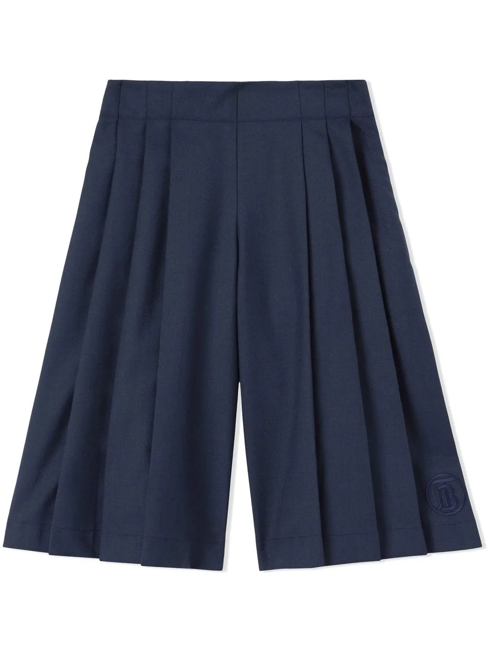 

Burberry Kids culottes con monograma - Azul