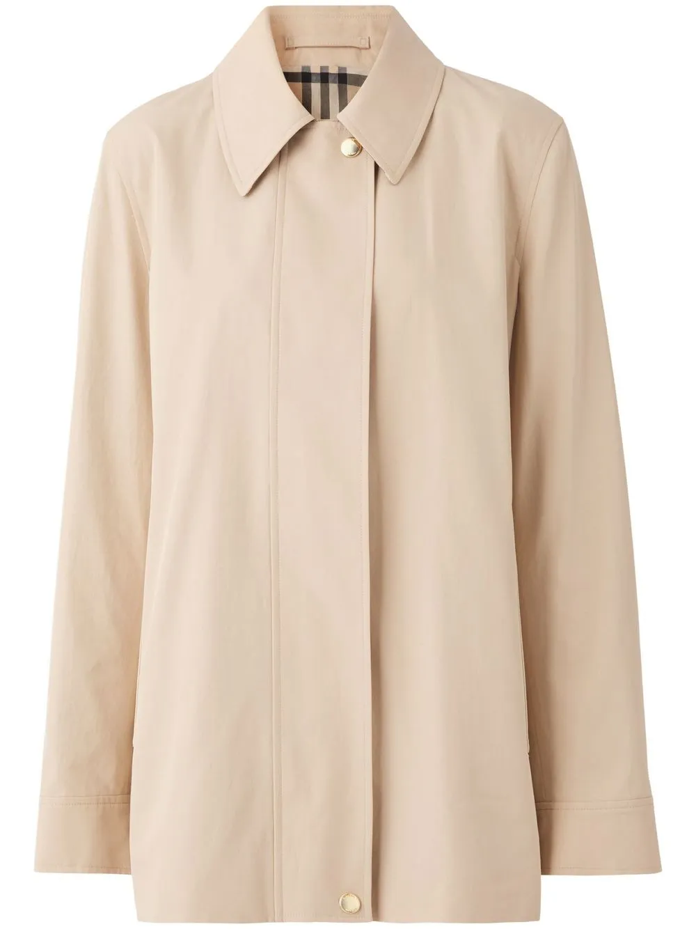 

Burberry Botanical Tropical gabardine jacket - Neutrals