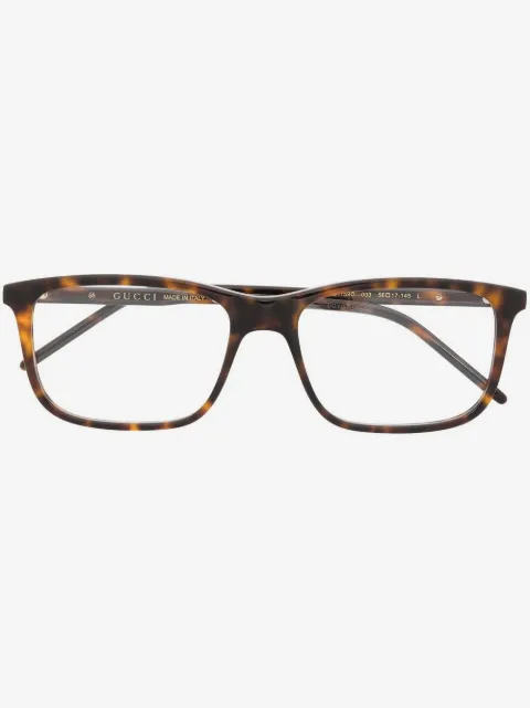 Gucci Eyewear lentes de sol con armazón rectangular