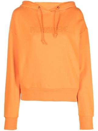 Patrizia Pepe embroidered-logo long-sleeve Hoodie - Farfetch