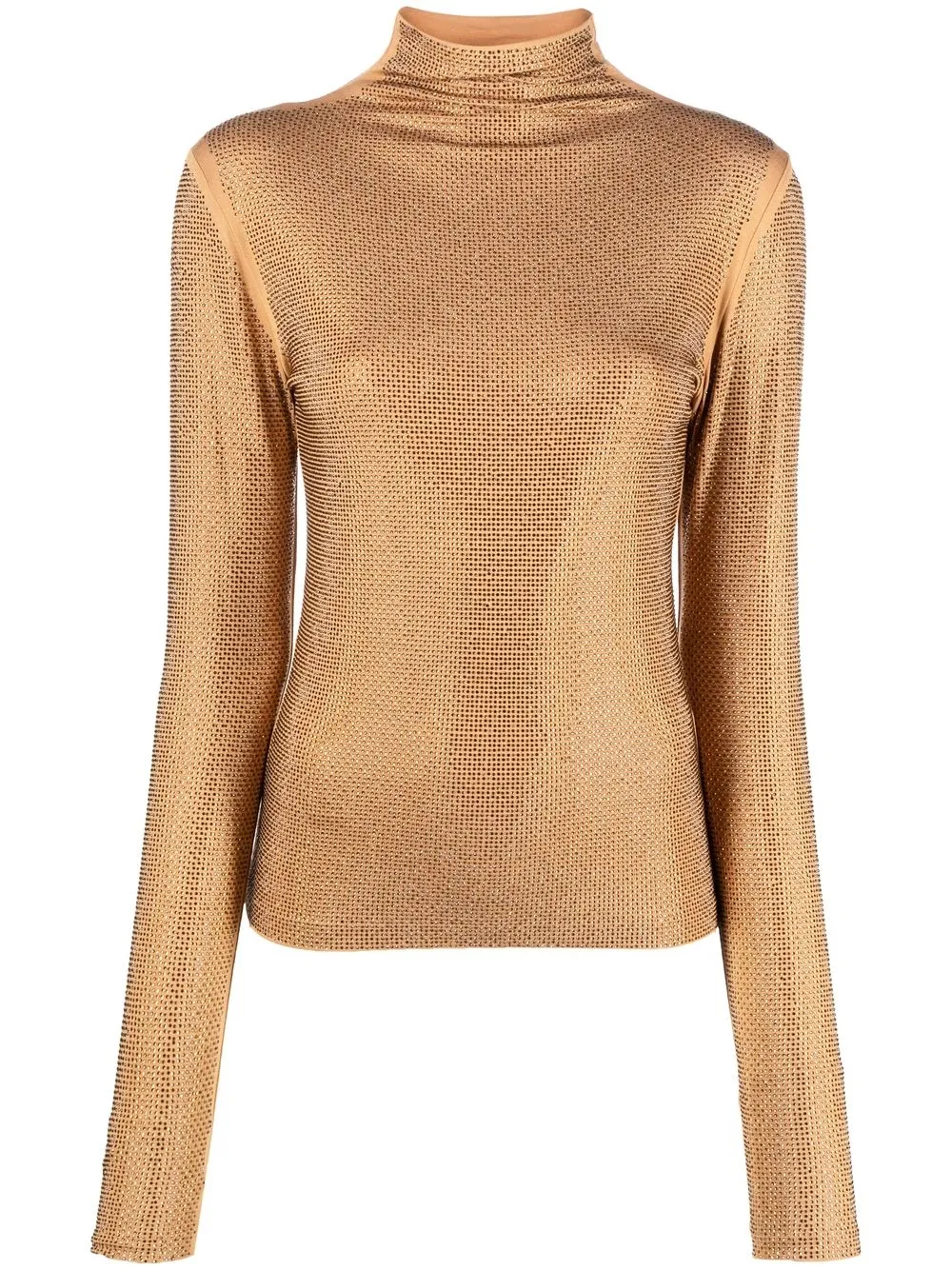 

Patrizia Pepe top con detalles de cristal - Neutro