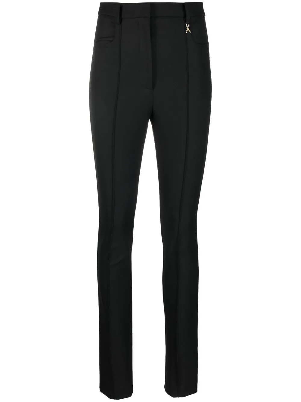 

Patrizia Pepe high-waist slim-fit trousers - Black