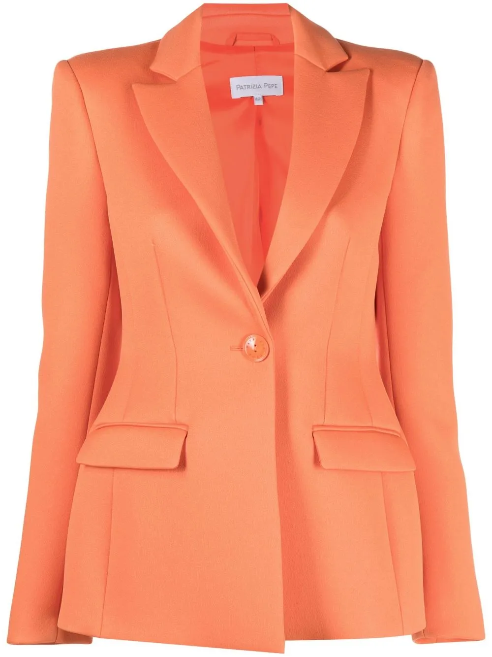 

Patrizia Pepe blazer con botones - Naranja