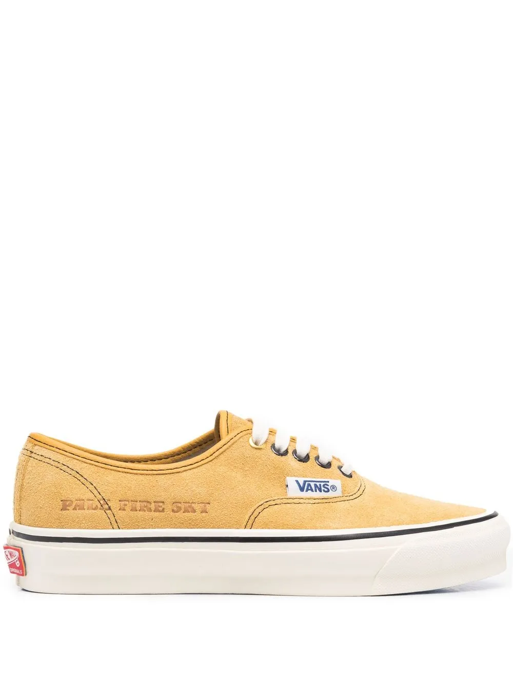 

Vans tenis bajos con agujetas - Amarillo