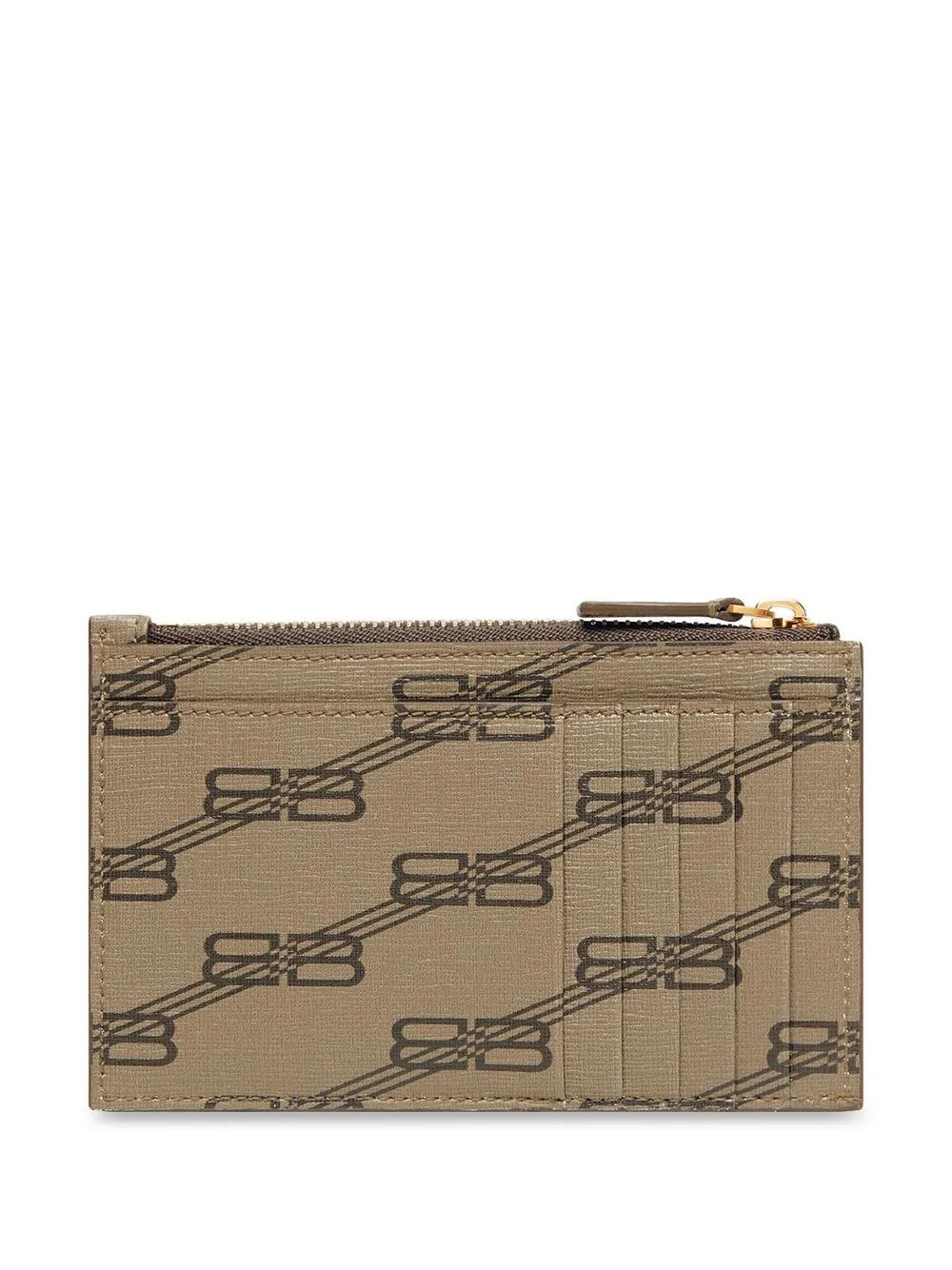 Balenciaga Pasjeshouder met monogram - Bruin