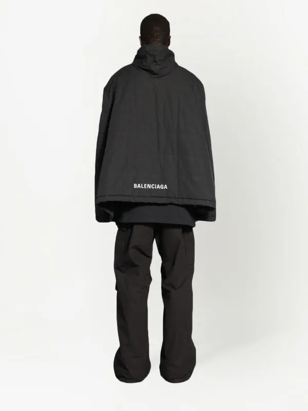 Balenciaga logo print jacket sales