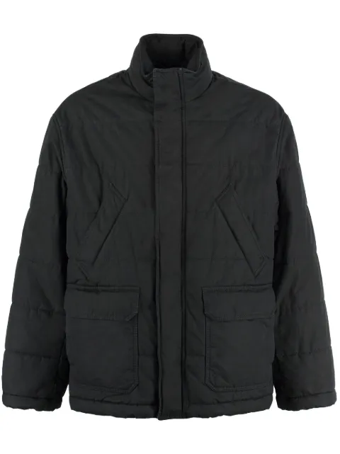 Balenciaga logo-print hooded padded jacket Men