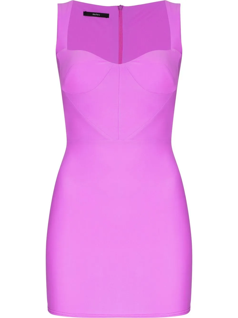 

Alex Perry vestido corto Halsley - Rosado