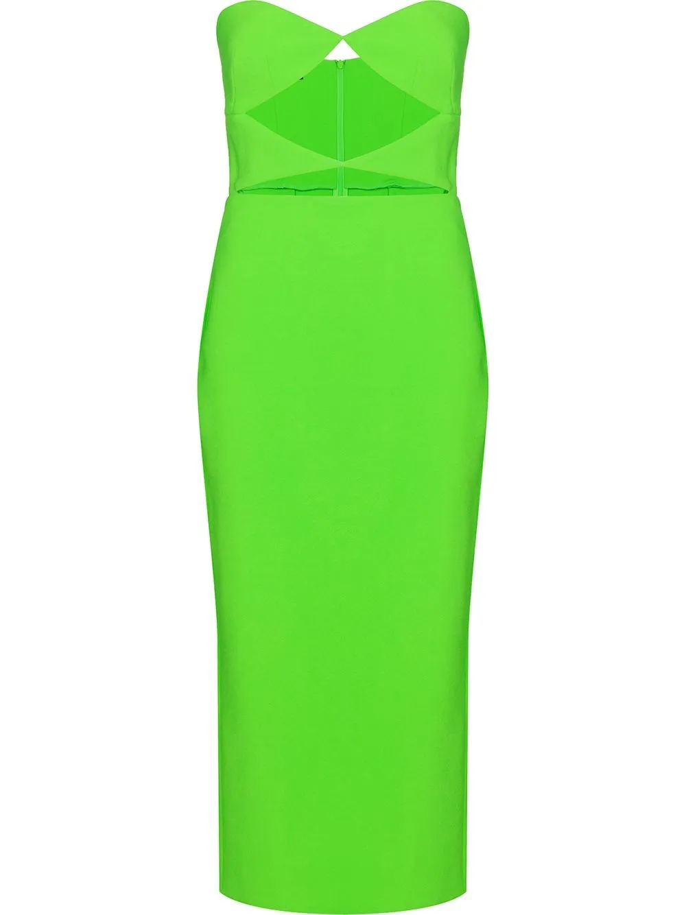 

Alex Perry vestido midi Hale - Verde