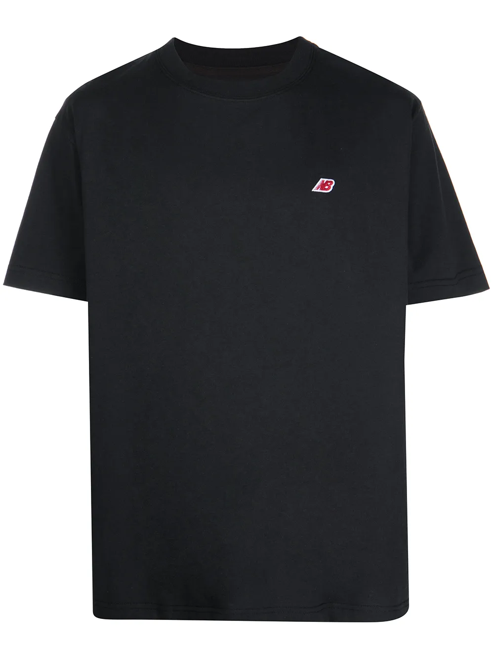 

New Balance playera con logo estampado - Negro