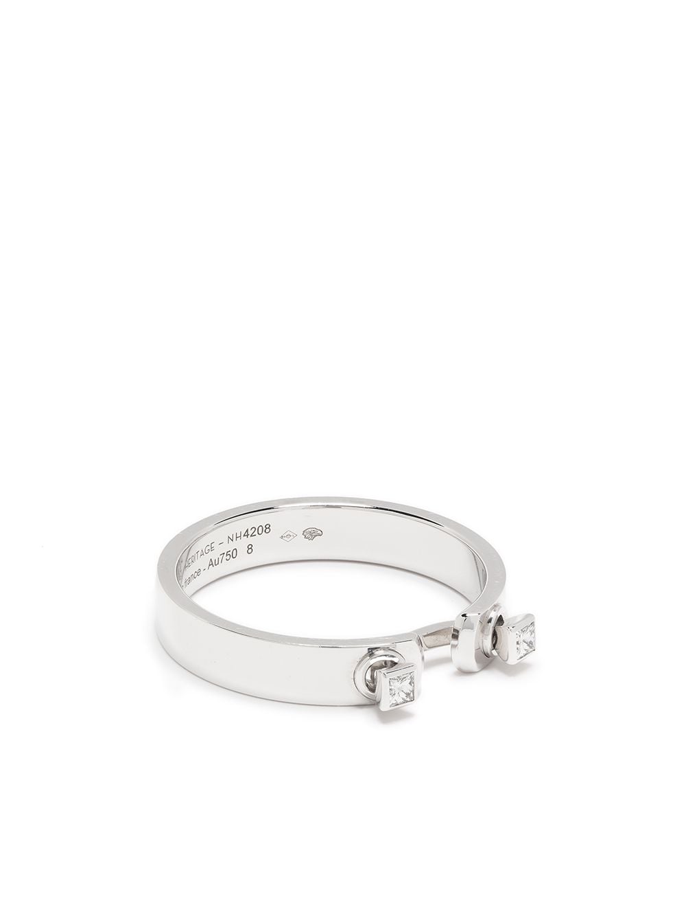 Nouvel Heritage 18kt White Gold Dinner Date Mood Diamond Ring - Farfetch