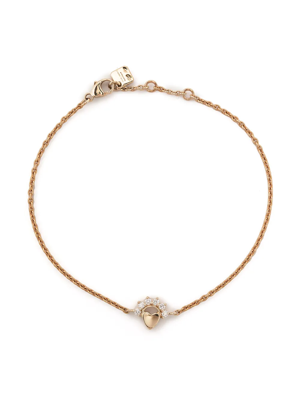 

Nouvel Heritage 18kt rose gold small Mystic Love diamond bracelet