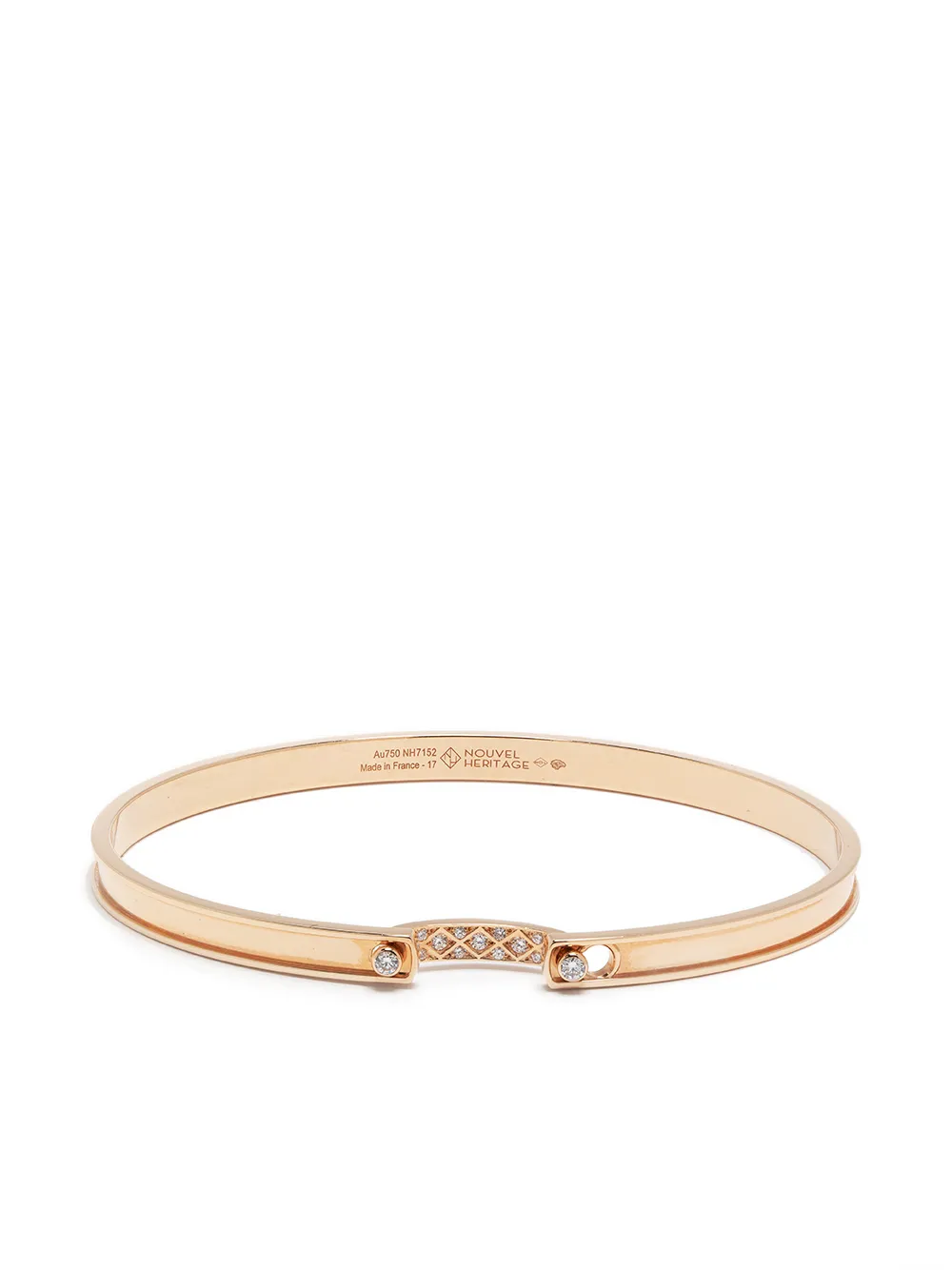 

Nouvel Heritage 18kt rose gold Parisian Stroll Mood diamond bracelet