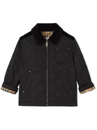 Burberry quilted shop jacket for toddler