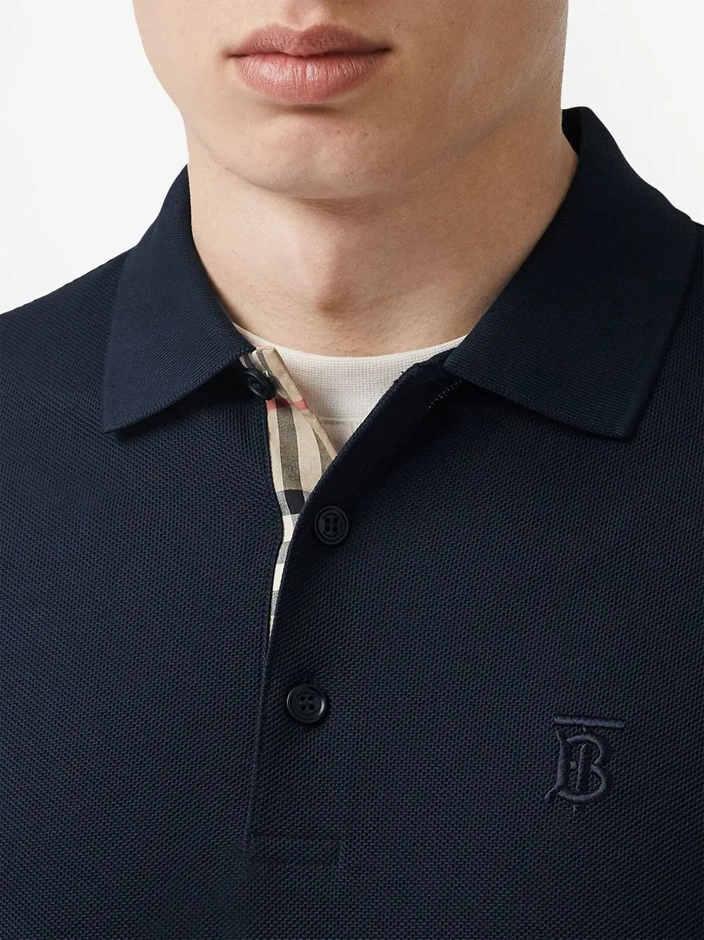 Burberry logo-embroidered Polo Shirt - Farfetch