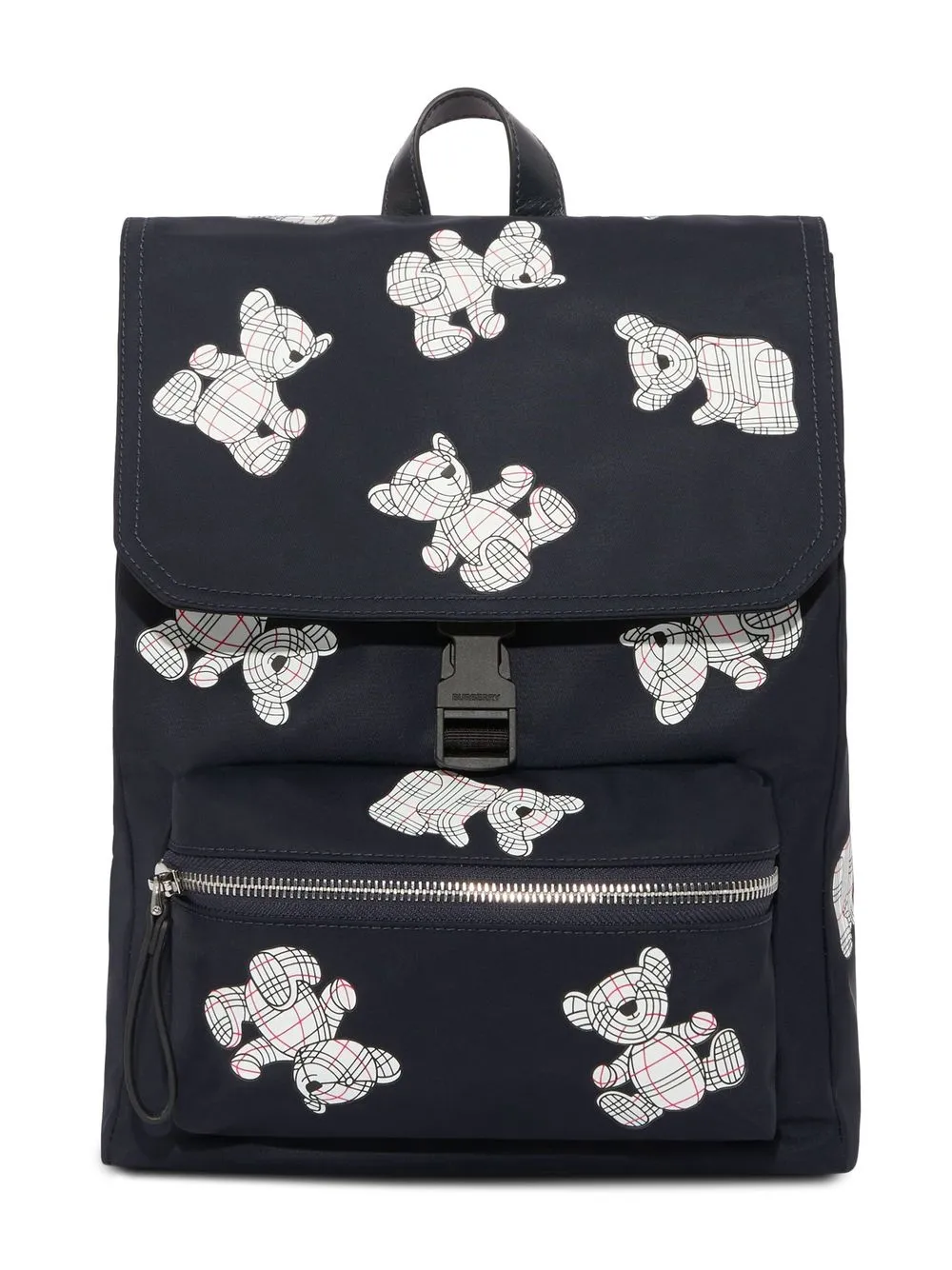 

Burberry Kids Thomas Bear-print backpack - Blue