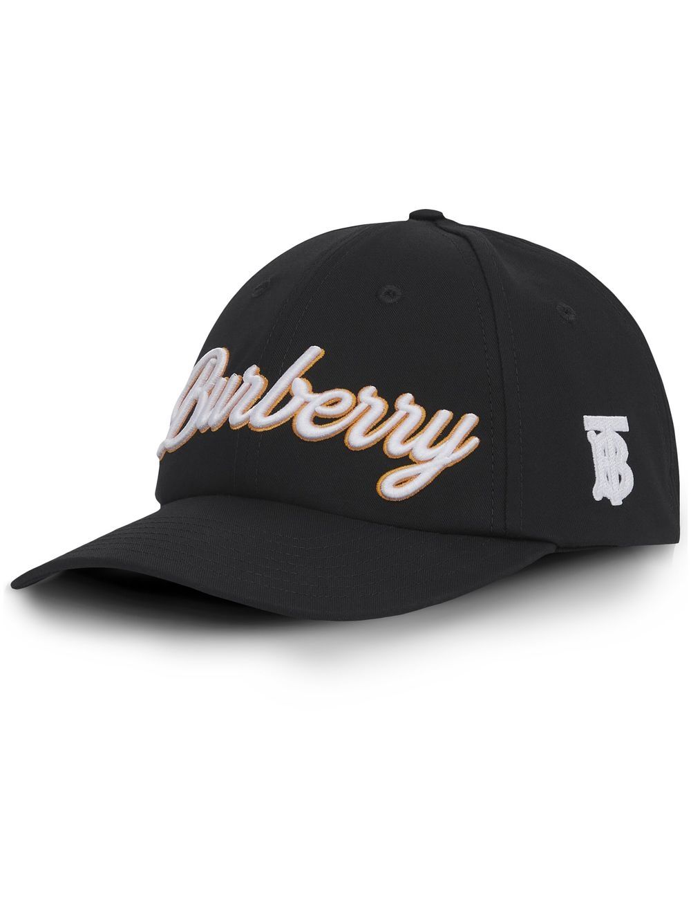 

Burberry gorra con bordado Embroidered Montage - Negro