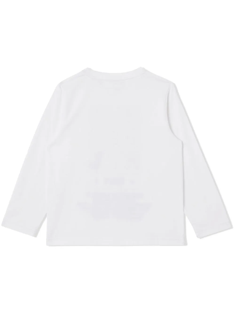 Burberry Kids バーバリー・キッズ ロングTシャツ | ホワイト  