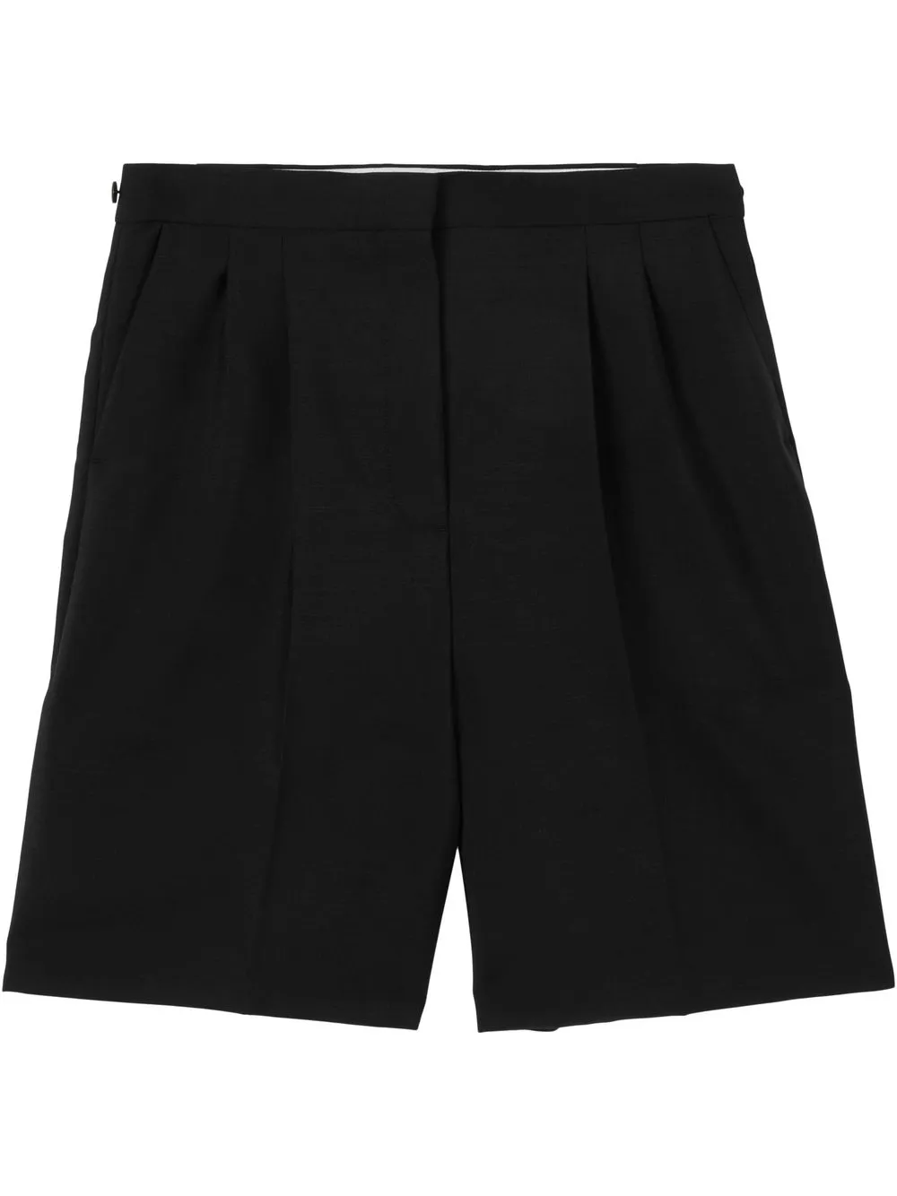 

Burberry bermudas de vestir con detalle en los puños - Negro