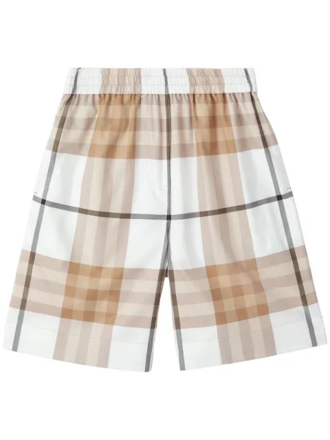 Burberry Signature Check-print shorts