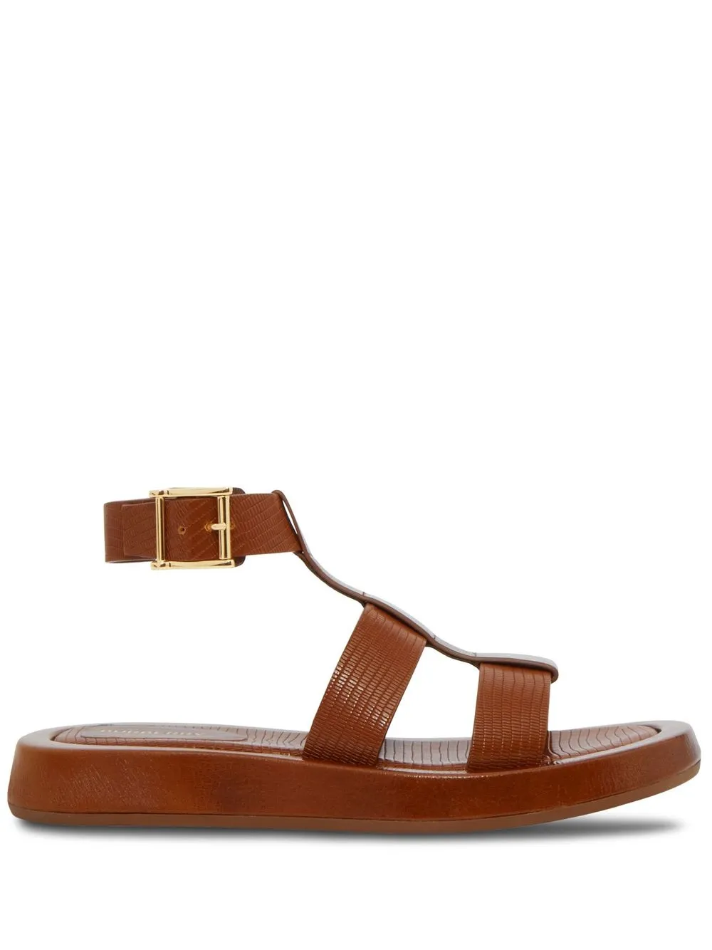 

Burberry strap-detail open-toe sandals - Brown