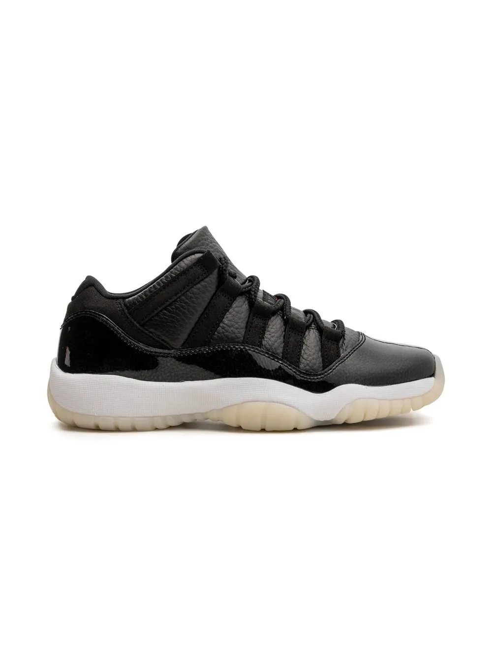 Shop Jordan 11 Retro Low "72-10" Sneakers In Black