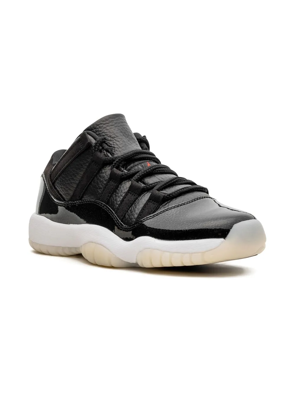 Shop Jordan 11 Retro Low "72-10" Sneakers In Black