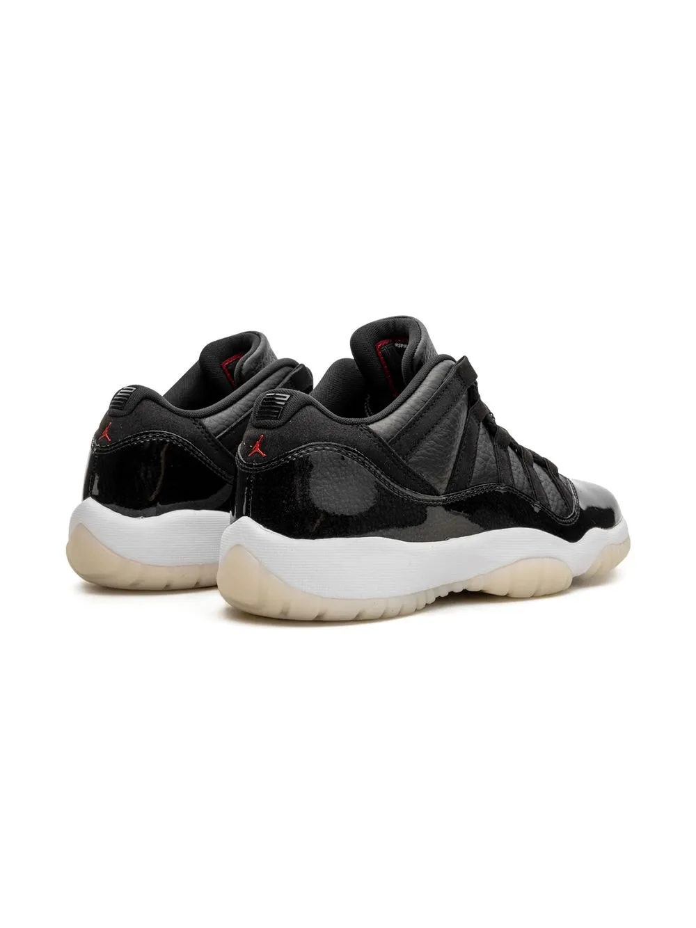 Shop Jordan 11 Retro Low "72-10" Sneakers In Black