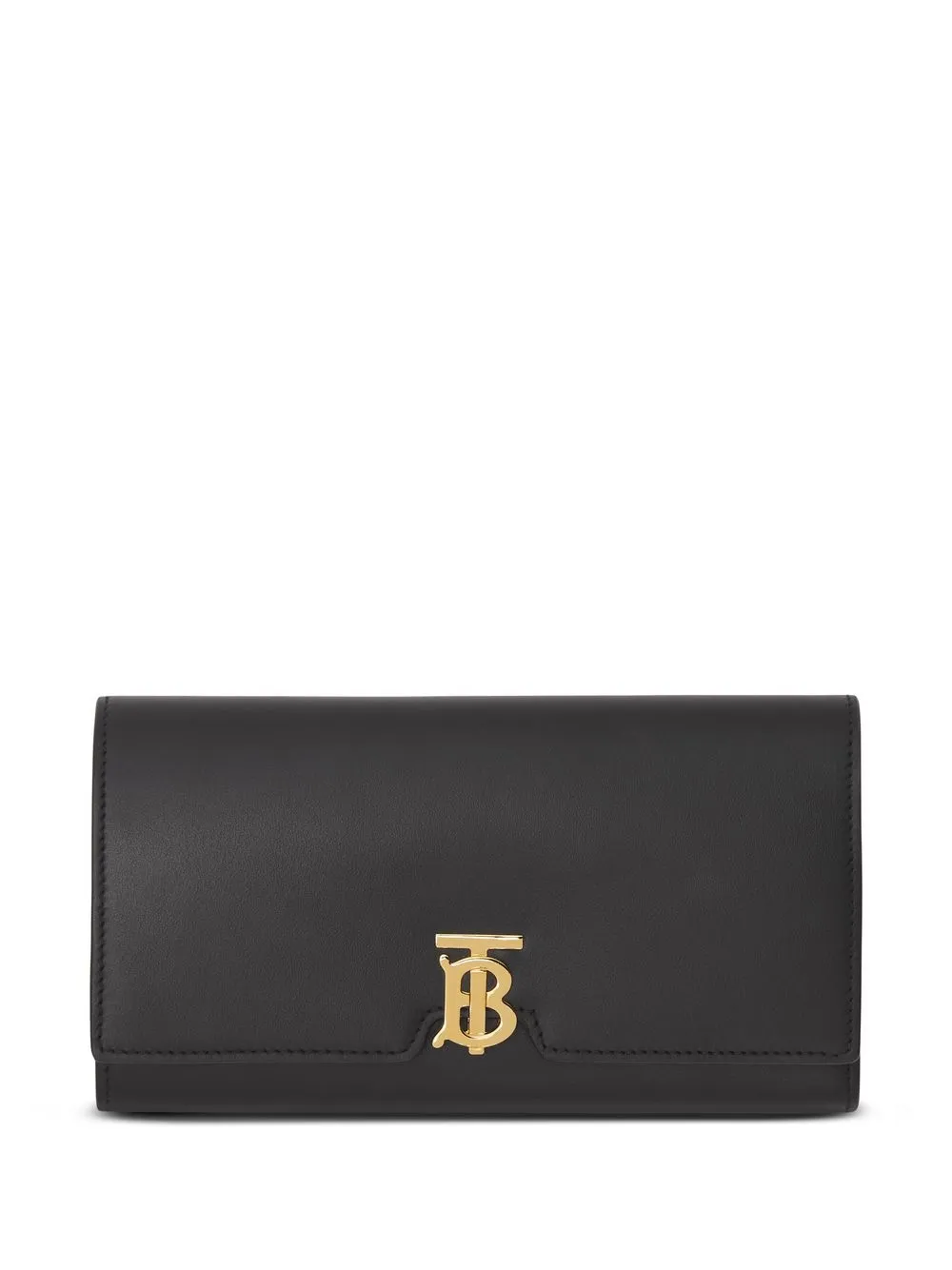 

Burberry cartera con monograma TB - Negro