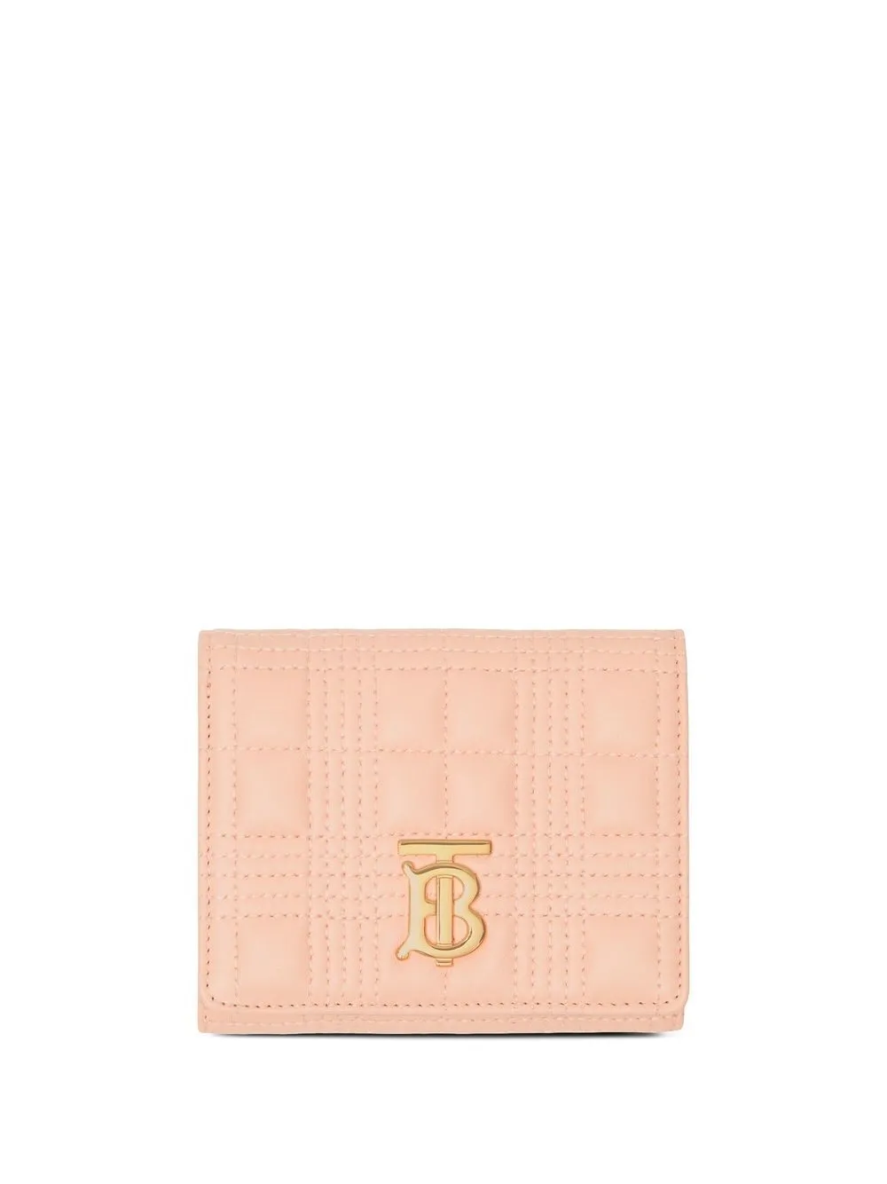 

Burberry small quilted Lola wallet - Pink