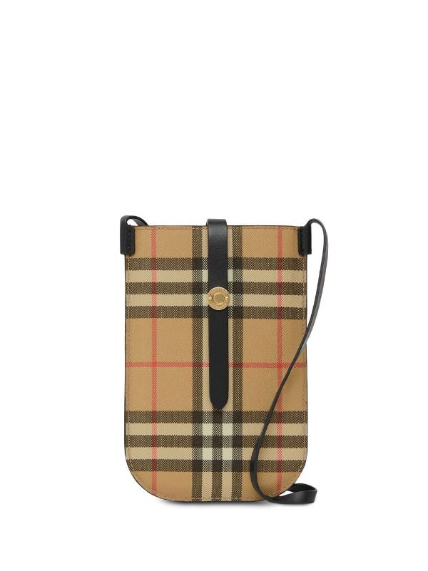 Burberry check-pattern Mini Bag - Farfetch