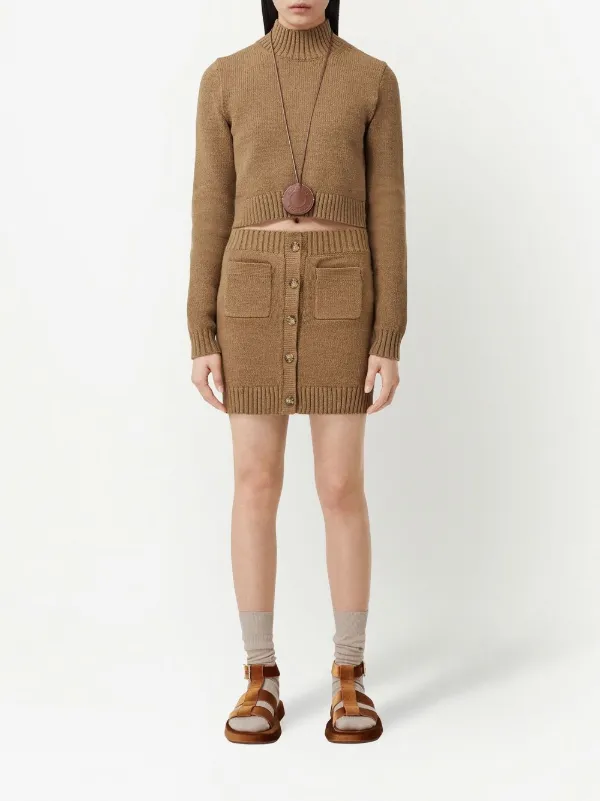 ☆Burberry☆フリンジエッジ ミニスカート☆SALE中 Burberry バーバリー ロゴ ミニスカート | ニュートラル