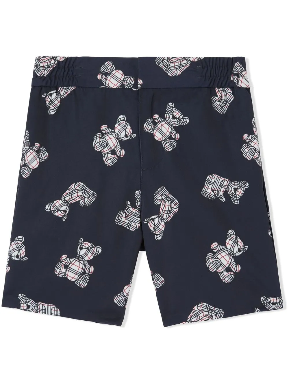 

Burberry Kids shorts chino con motivo de osito Thomas - Azul