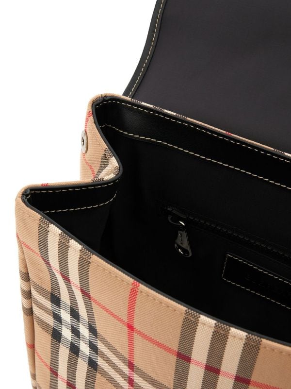 Burberry Kids check-pattern zip-fastening Backpack - Farfetch