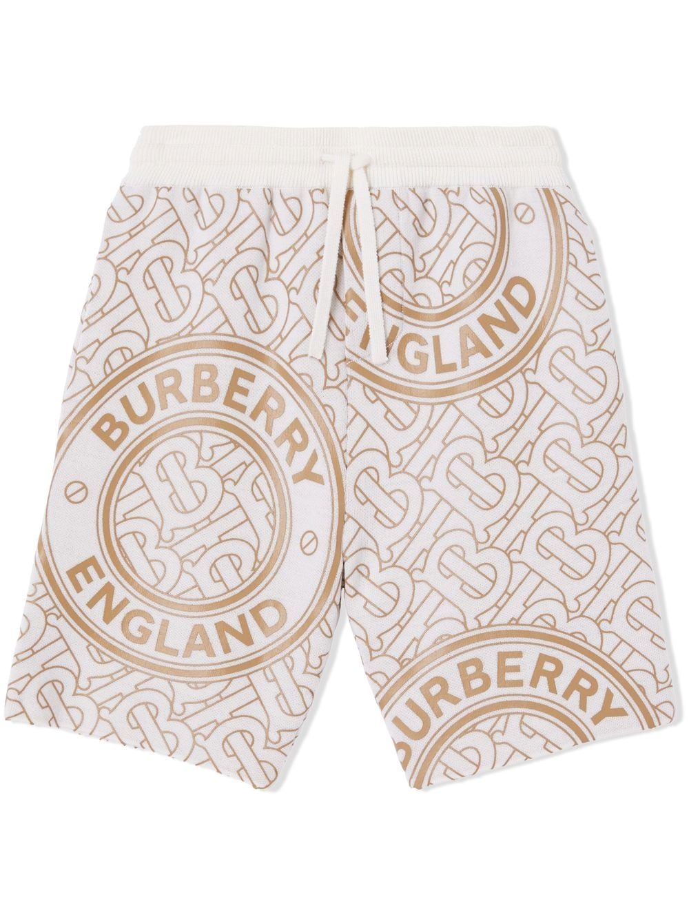 Image 1 of Burberry Kids pantalon de jogging à imprimé Montage