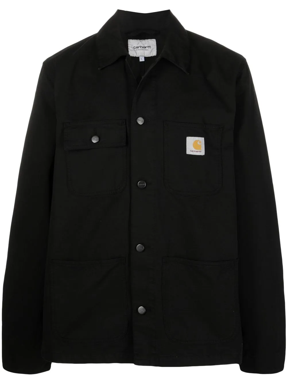 

Carhartt WIP chamarra bomber con logo estampado - Negro