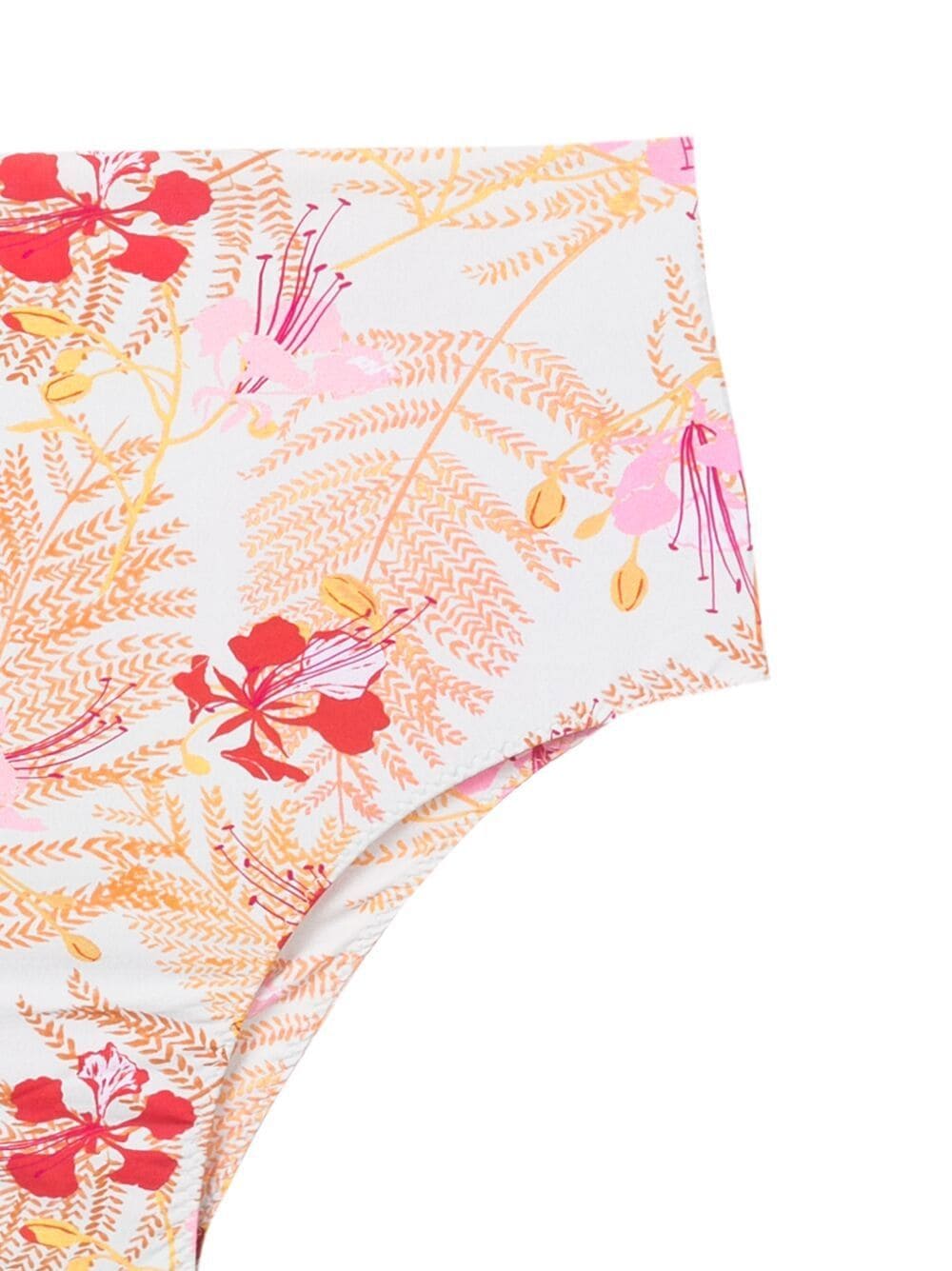 Shop Clube Bossa Floral High-waisted Bikini Bottoms In Pink