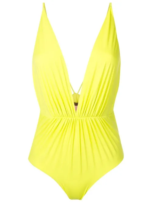 Maillot de bain Clavert à col v - Clube Bossa - Modalova