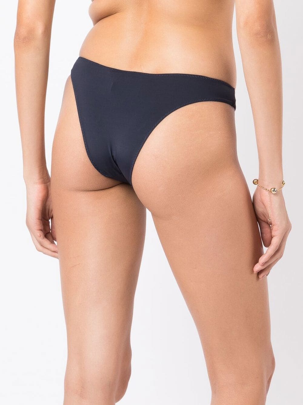 Shop Clube Bossa Low-rise Stretch Bikini-bottoms In Blue