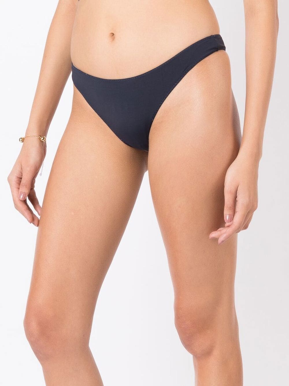 Shop Clube Bossa Low-rise Stretch Bikini-bottoms In Blue
