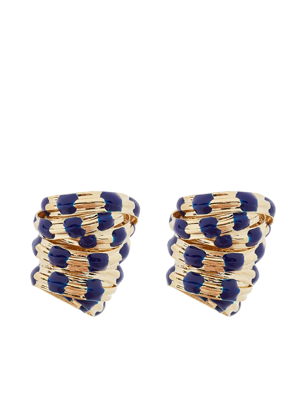 

SO-LE STUDIO Cocoon stud earrings - Gold