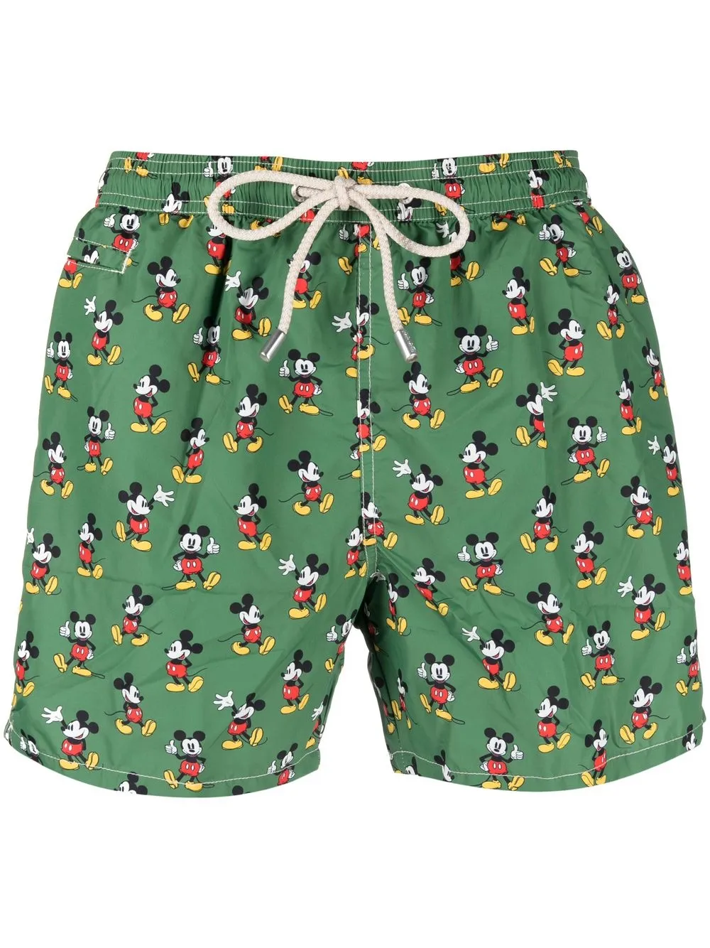 

MC2 Saint Barth shorts de playa con Mickey Mouse estampado - Verde