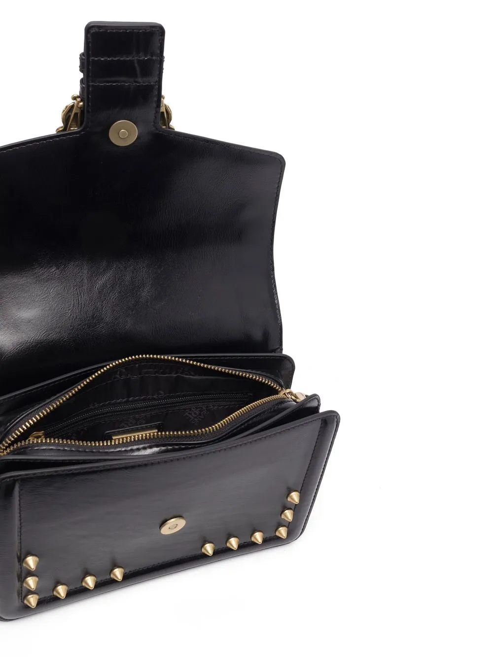 Versace Jeans Couture Baroquebuckle Studded Shoulder Bag Farfetch