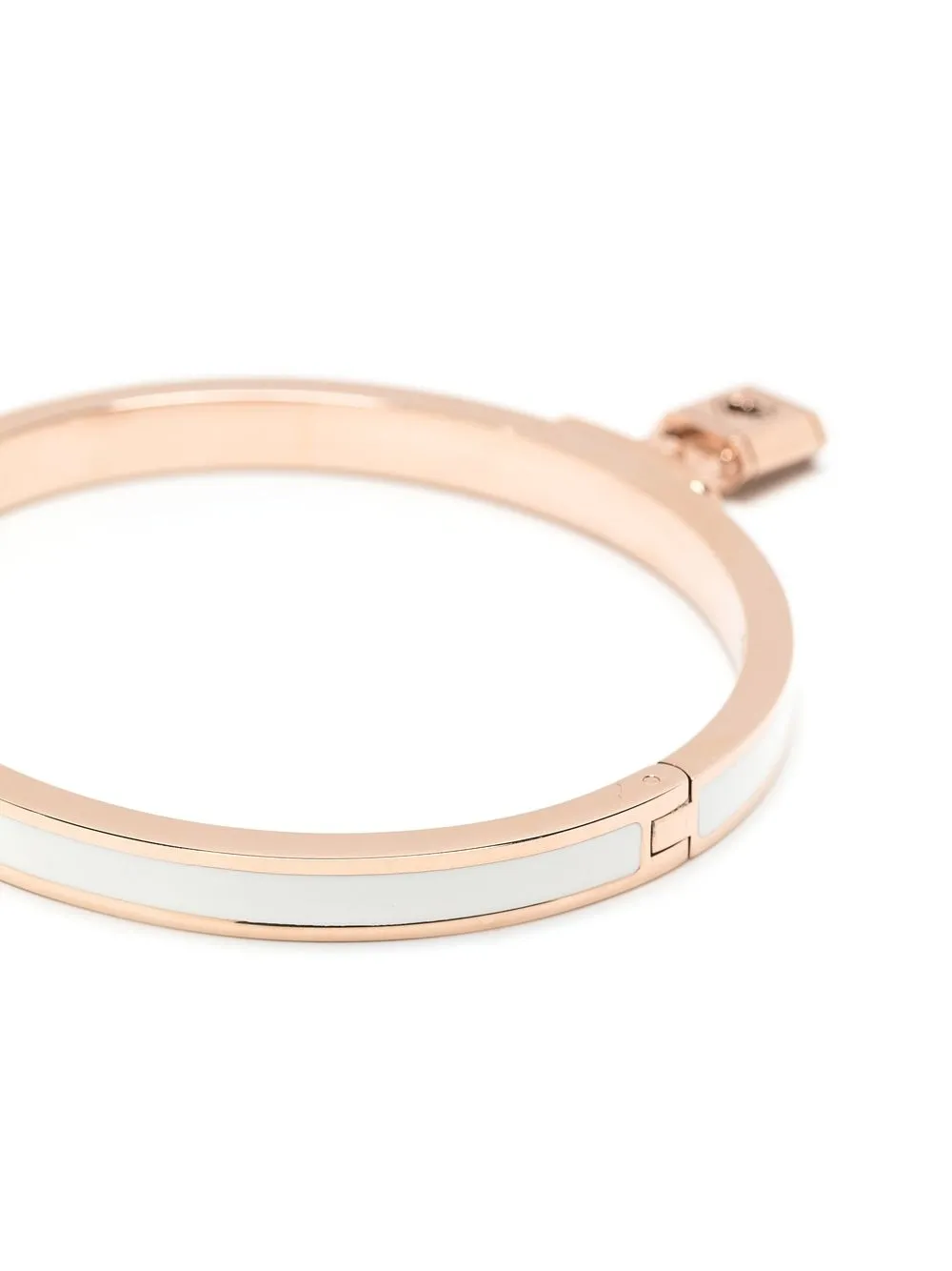 Kate Spade Padlockcharm Cuff Bracelet In White ModeSens