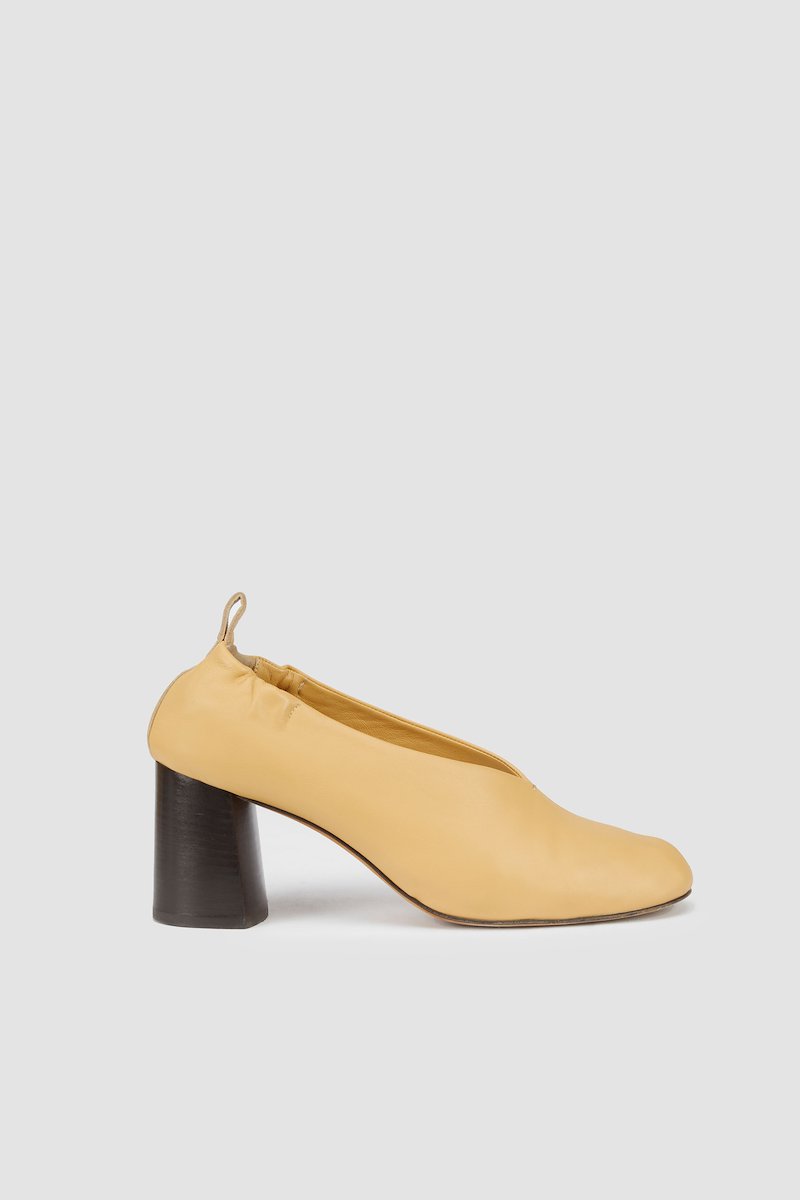 Nadia Heeled Ballerina Pump-orange #0 Nadia Heeled Ballerina Pump, null- 0