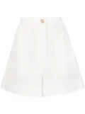 3.1 Phillip Lim broderie-anglaise panelled shorts - White